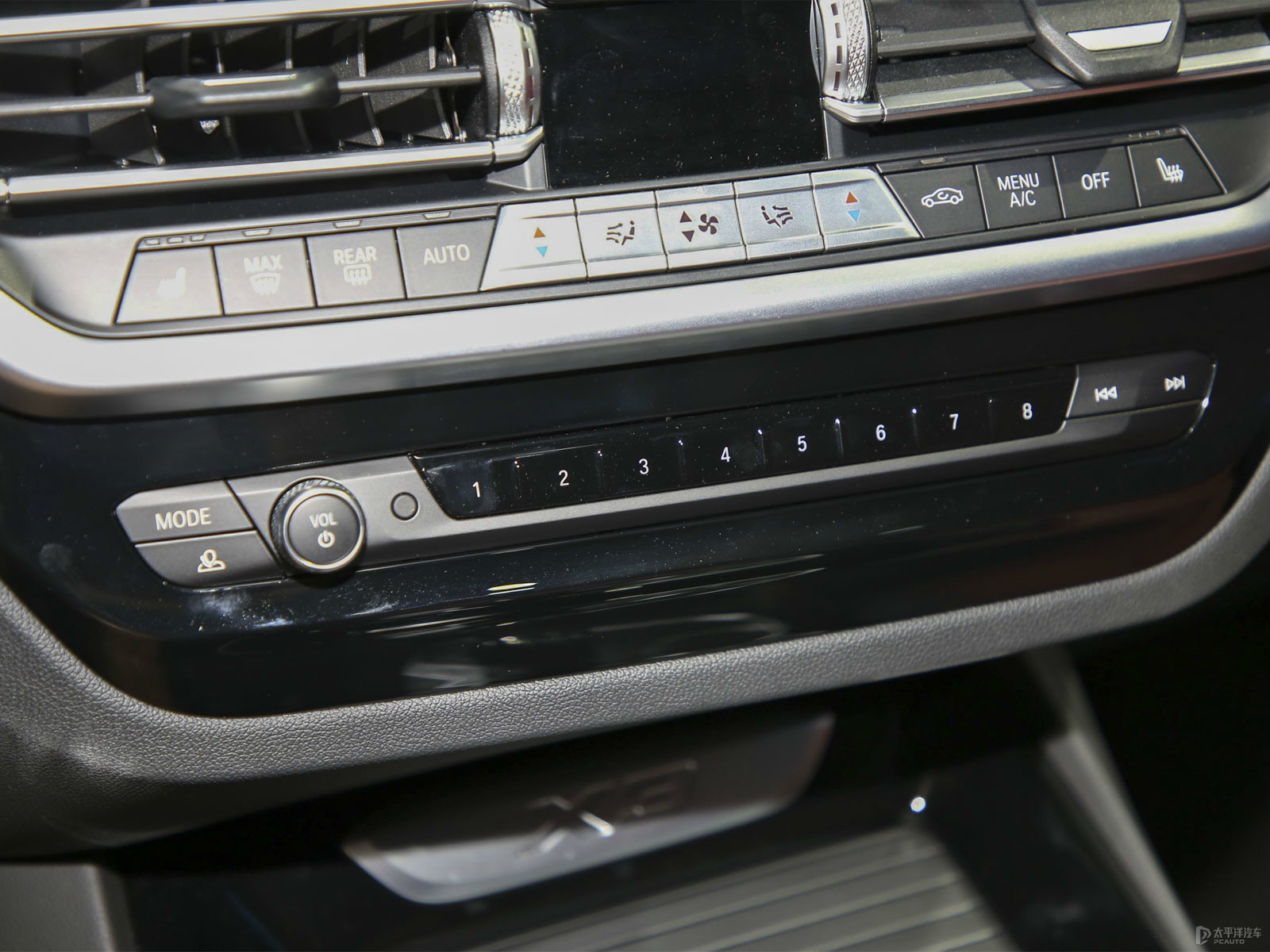 宝马X3 2022款 xDrive30i 尊享型 M曜夜套装内饰 工艺与奢华的完美融合